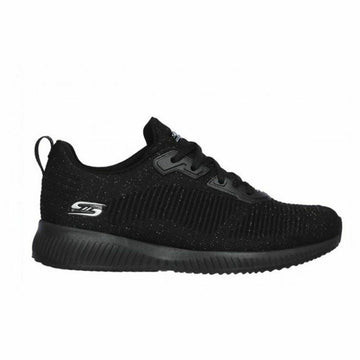 Scarpe Sportive da Donna Skechers Bobs Squad Total Glam Nero