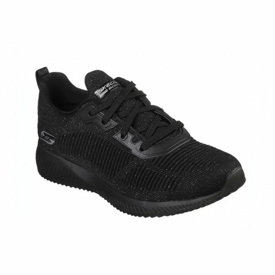 Scarpe Sportive da Donna Skechers Bobs Squad Total Glam Nero