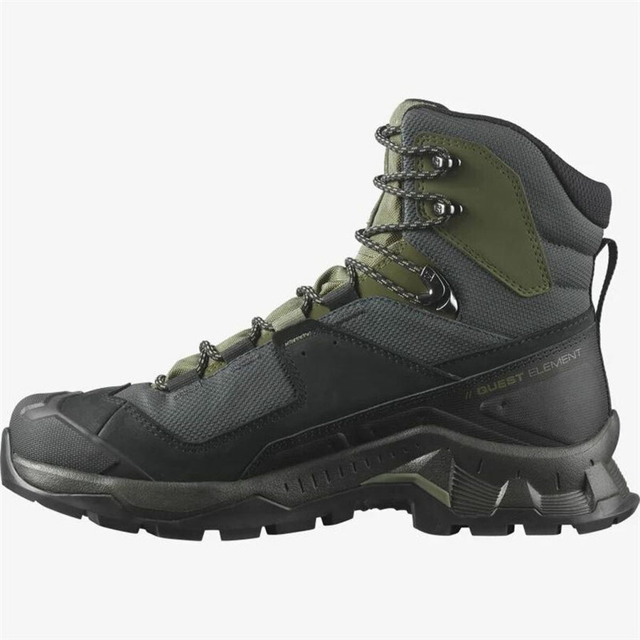 Stivali da Montagna Salomon Quest Element Gore-Tex Nero Verde