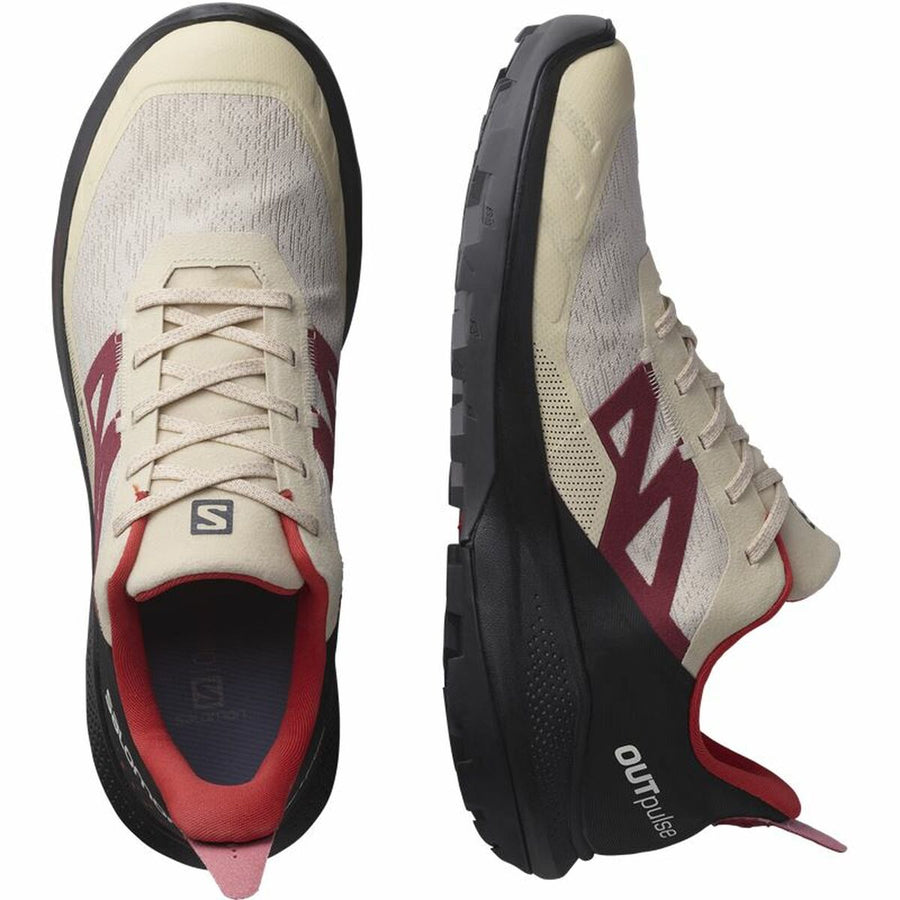 Scarpe da Running per Adulti Salomon Outpulse Gore-Tex Beige