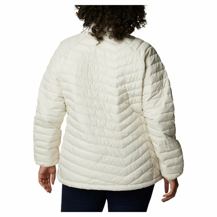 Giacca Sportiva da Donna Columbia Powder Lite Bianco