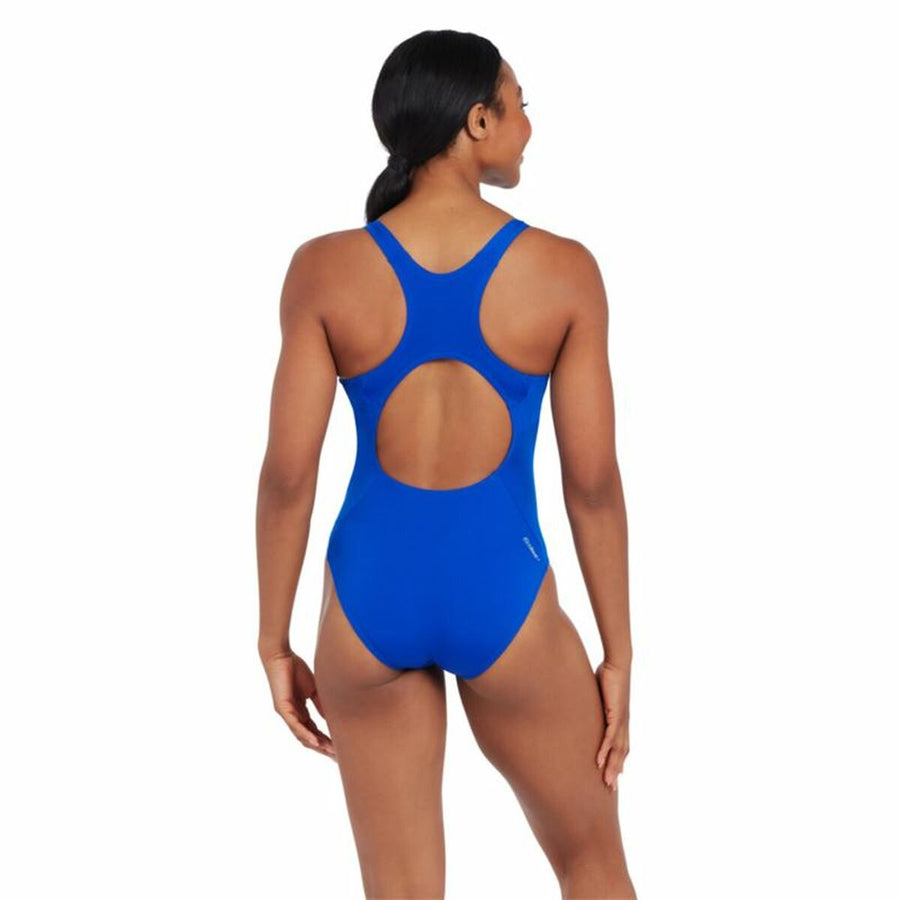 Costume da Bagno Donna Zoggs Cottesloe Powerback Azzurro