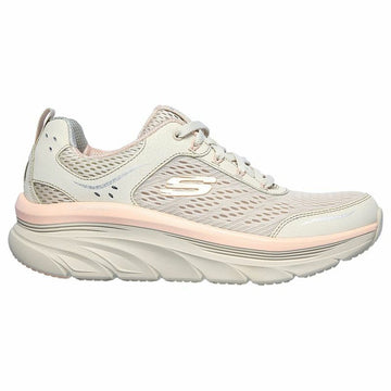 Scarpe Sportive da Donna Skechers D´Lux Walker - Infinite Motion Beige