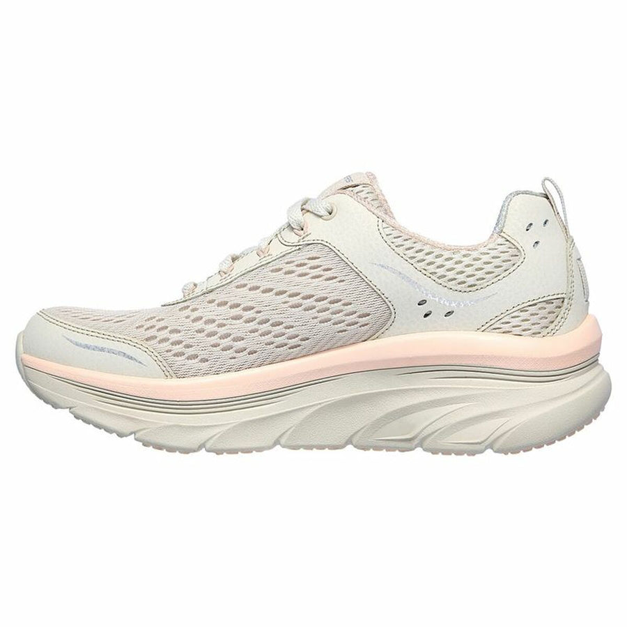 Scarpe Sportive da Donna Skechers D´Lux Walker - Infinite Motion Beige