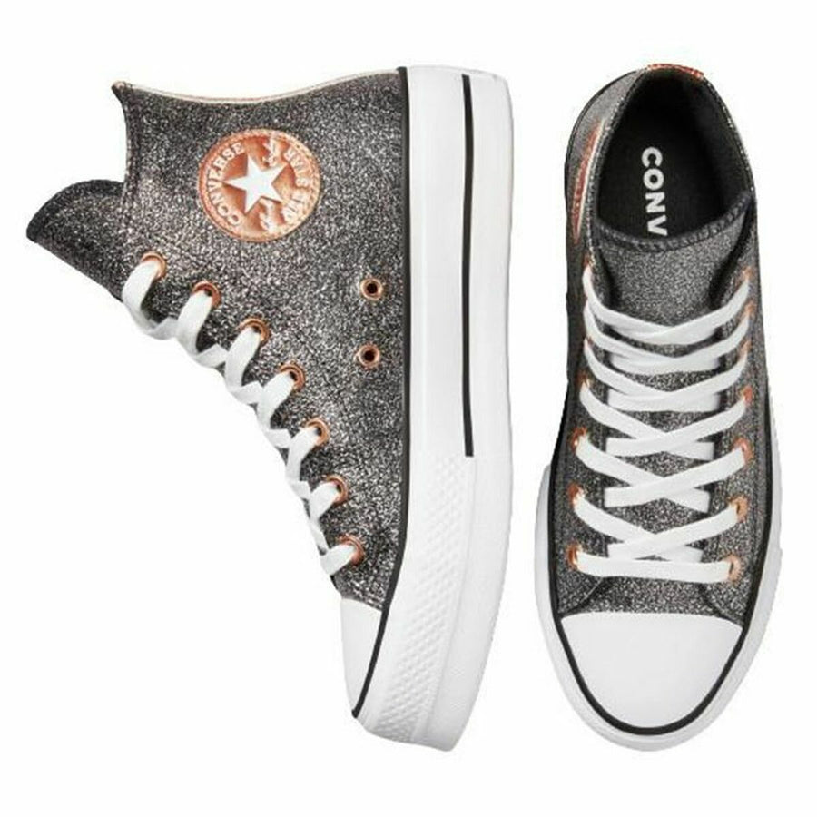 Scarpe Casual da Donna Converse Chuck Taylor All-Star Lift Nero