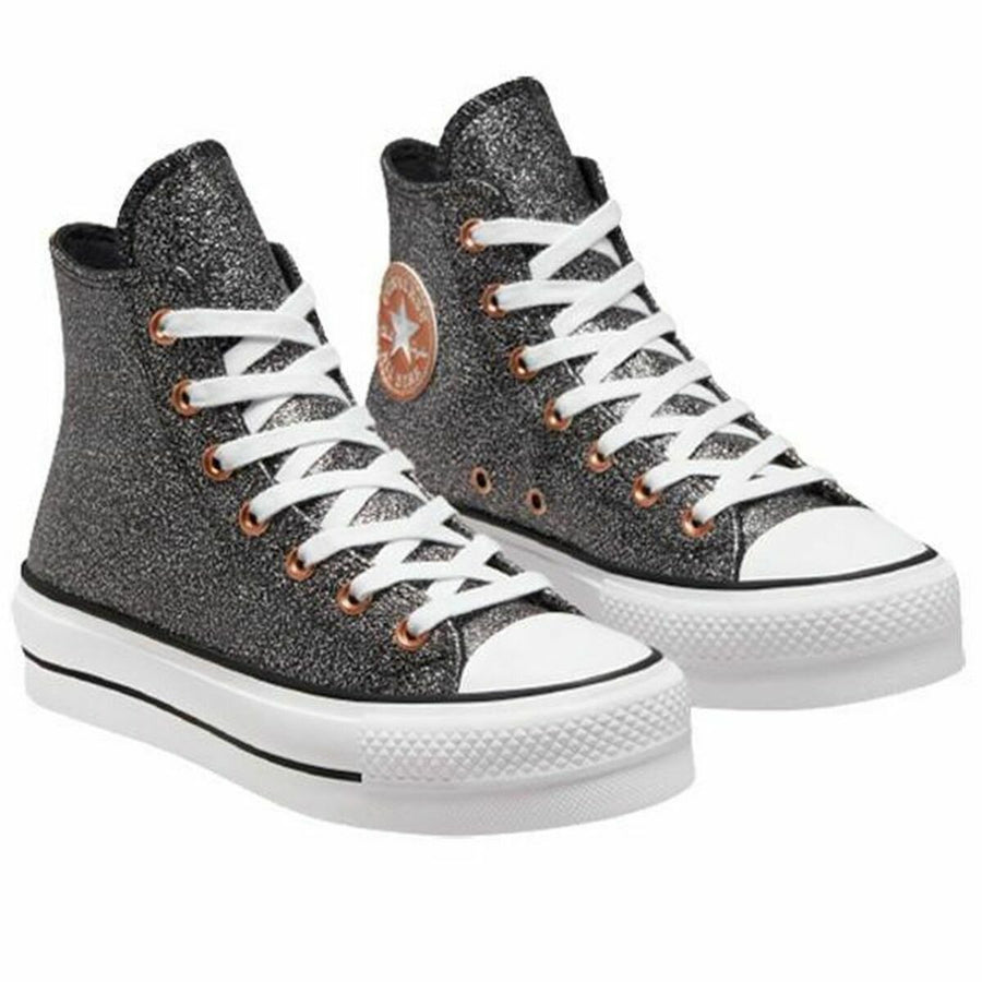 Scarpe Casual da Donna Converse Chuck Taylor All-Star Lift Nero