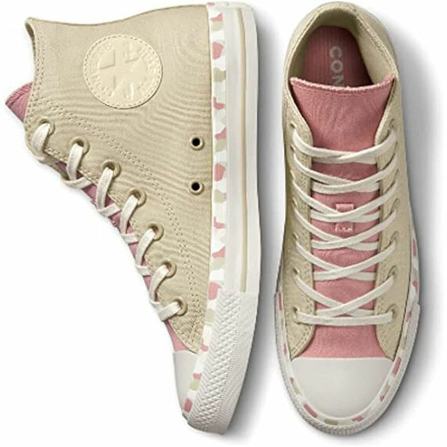 Scarpe da Tennis Casual Donna Converse Chuck Taylor All Star Beige