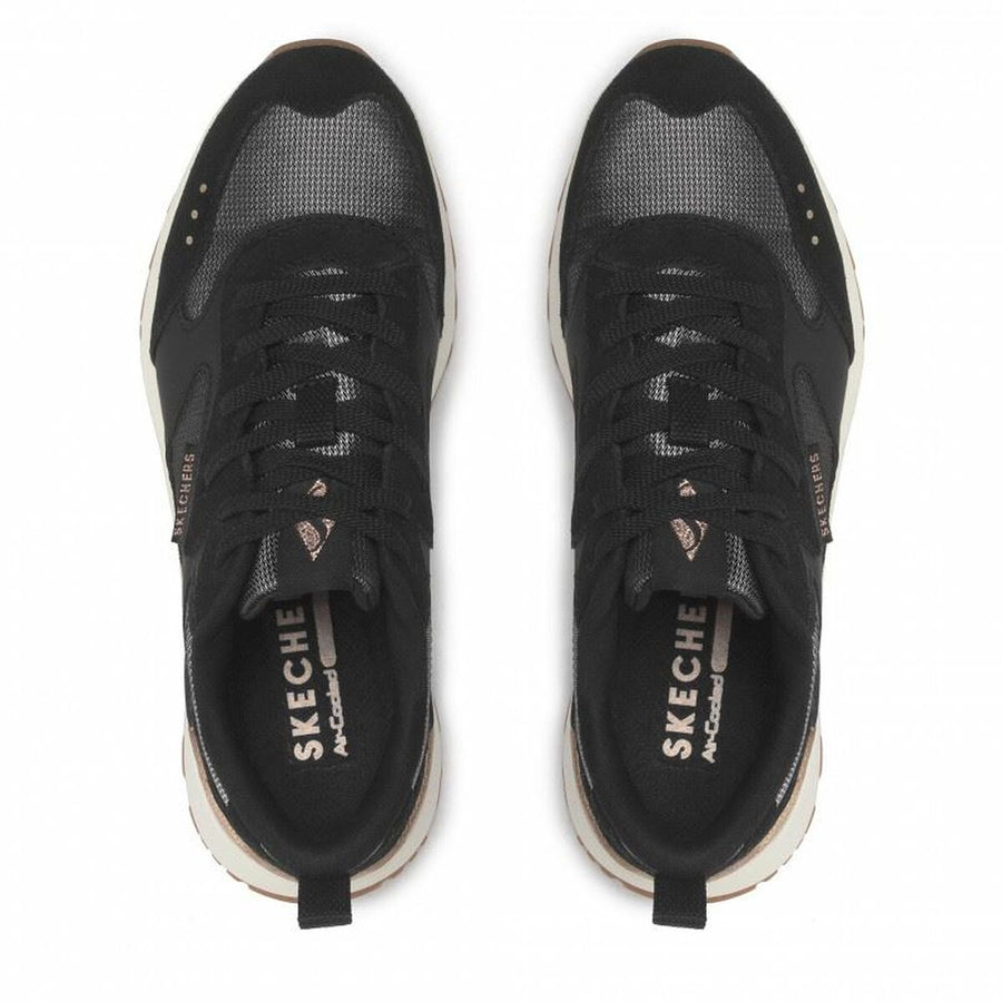 Scarpe da Tennis Casual Uomo Skechers Sunny Street - Sunshine Steps Nero