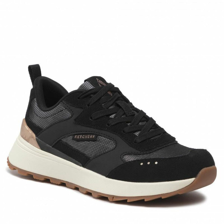 Scarpe da Tennis Casual Uomo Skechers Sunny Street - Sunshine Steps Nero