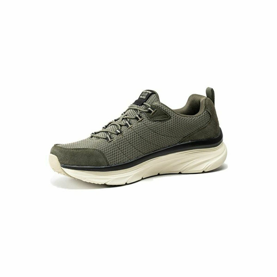 Scarpe Sportive Uomo Skechers D'lux Walker Oliva