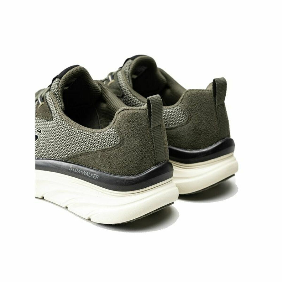 Scarpe Sportive Uomo Skechers D'lux Walker Oliva