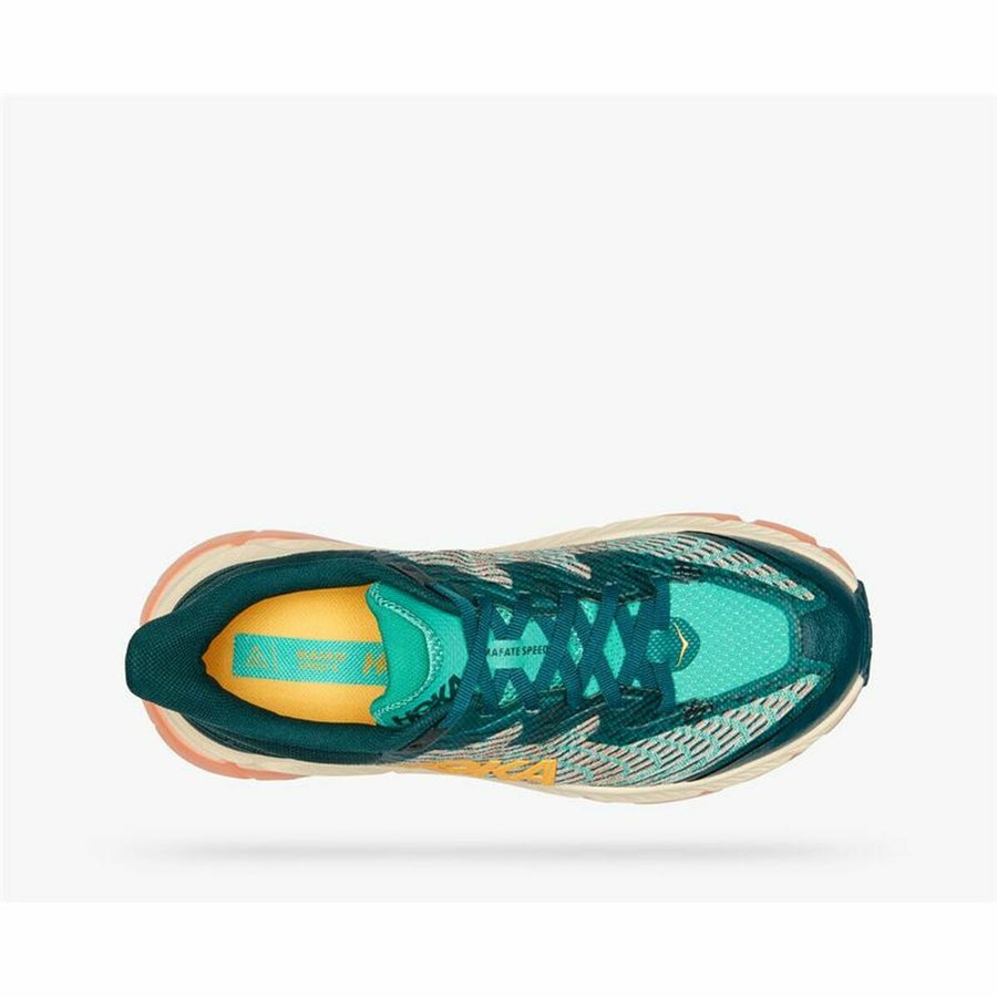 Scarpe Sportive da Donna HOKA Mafate Speed 4 Deep Teal Donna Verde