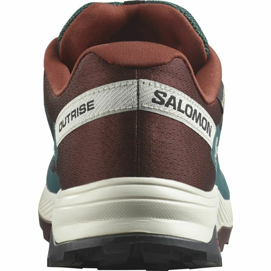 Scarpe da Running per Adulti Salomon Outrise Bordeaux Verde scuro GORE-TEX Montagna