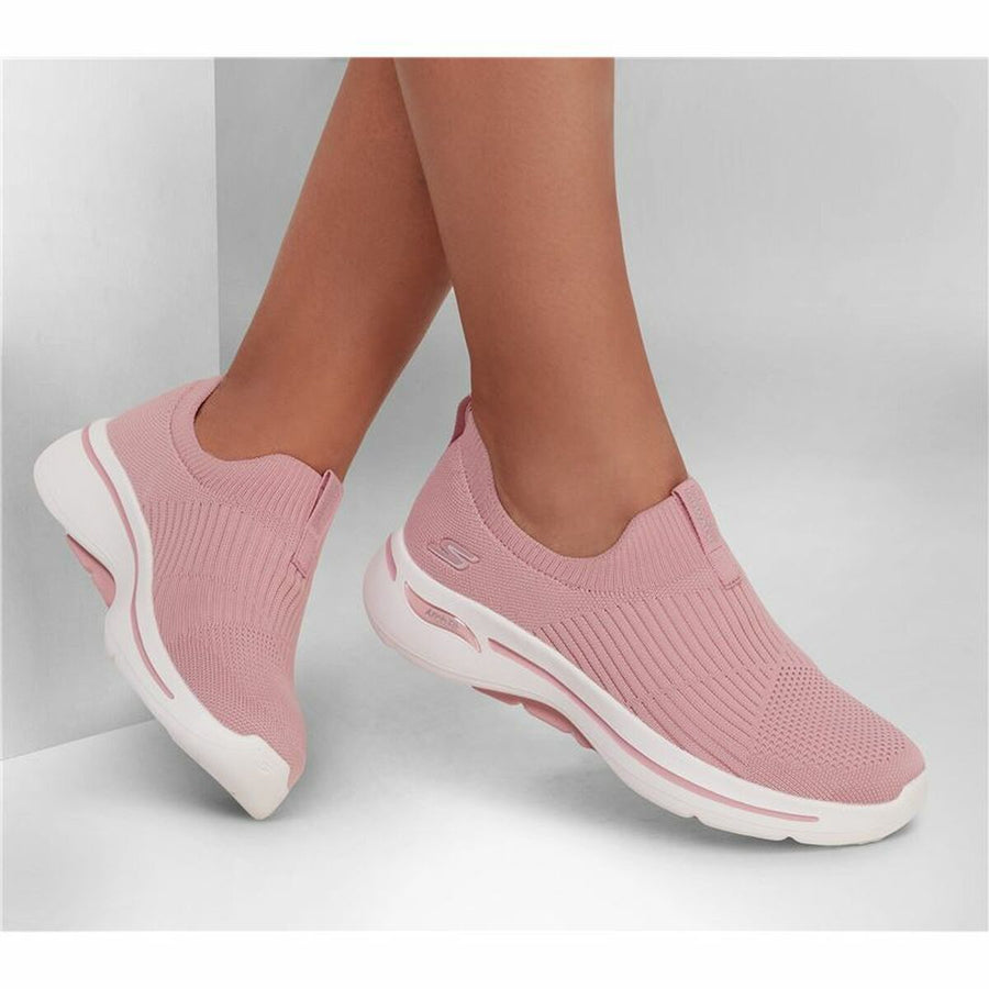 Scarpe Sportive da Donna Skechers GO WALK Arch Fit - Iconic Rosa