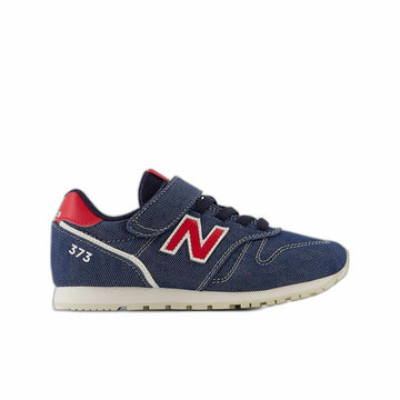 Scarpe da Tennis Casual Bambino New Balance 373 Bungee Blu Marino