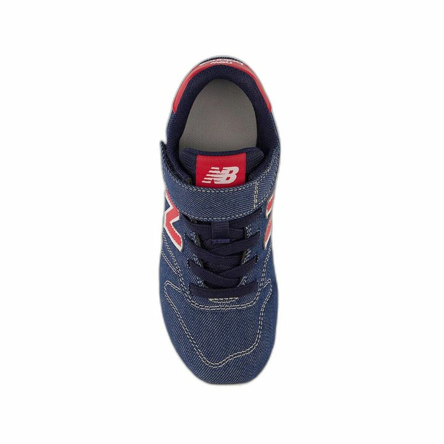 Scarpe da Tennis Casual Bambino New Balance 373 Bungee Blu Marino