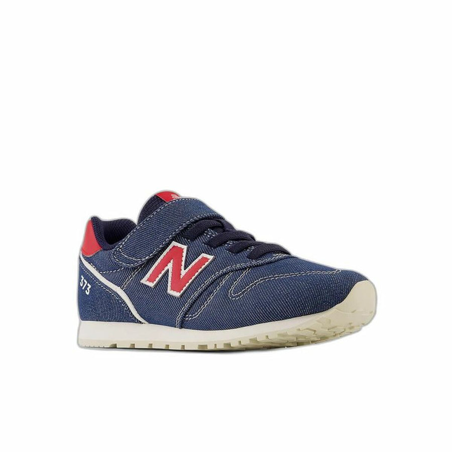 Scarpe da Tennis Casual Bambino New Balance 373 Bungee Blu Marino