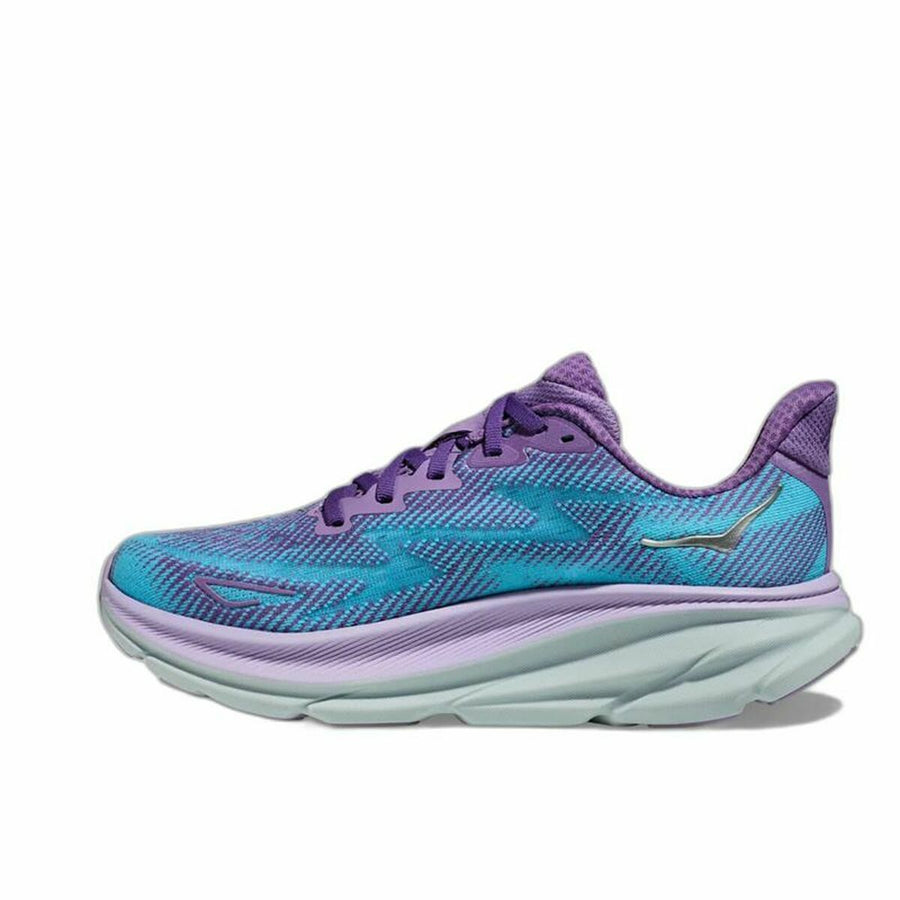 Scarpe da Running per Adulti HOKA Clifton 9 Acquamarina Donna