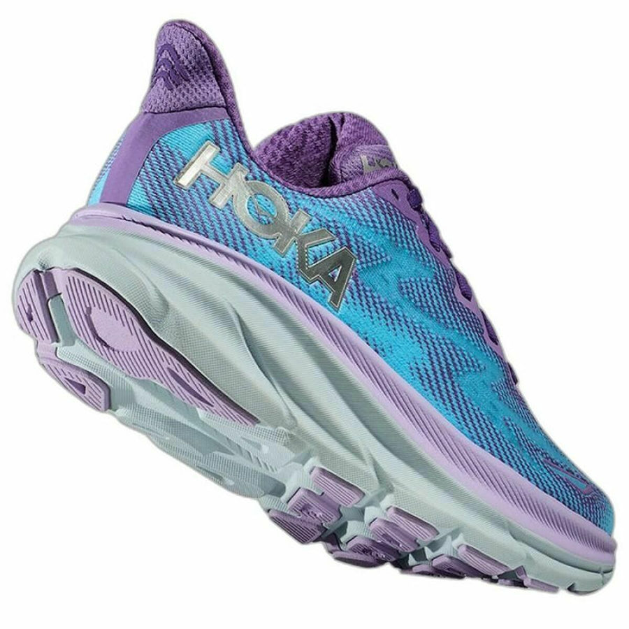 Scarpe da Running per Adulti HOKA Clifton 9 Acquamarina Donna