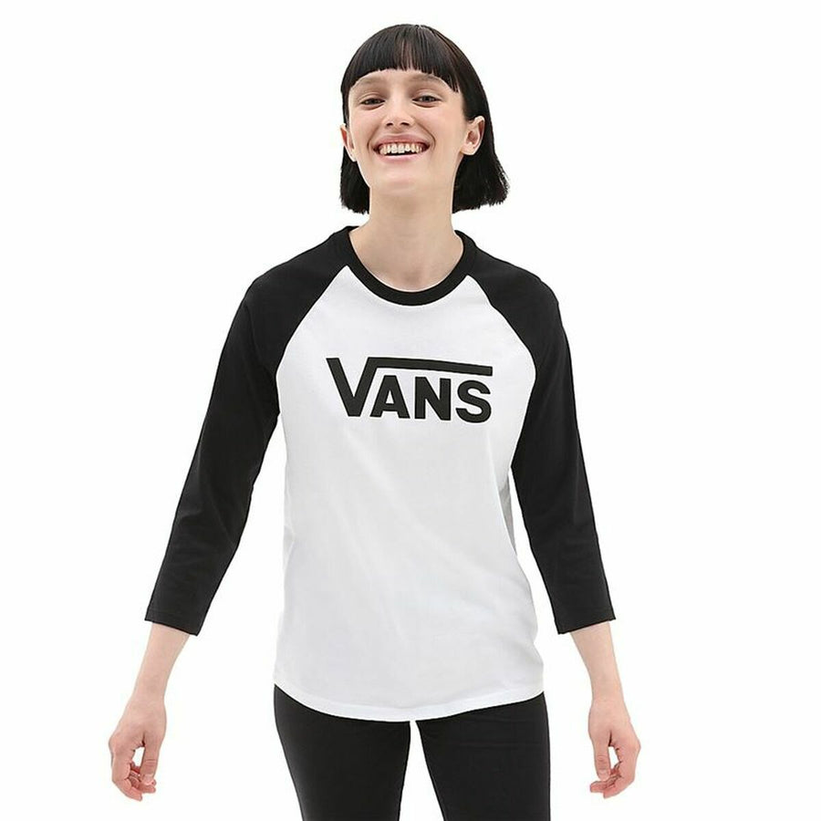 Maglia a Maniche Corte Donna Vans  Drop V Raglan