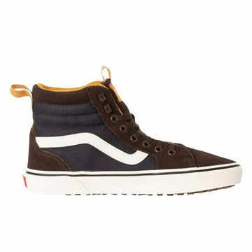 Scarpe da Tennis Casual Uomo Vans Filmore High Top VansGuard Azzurro Marrone