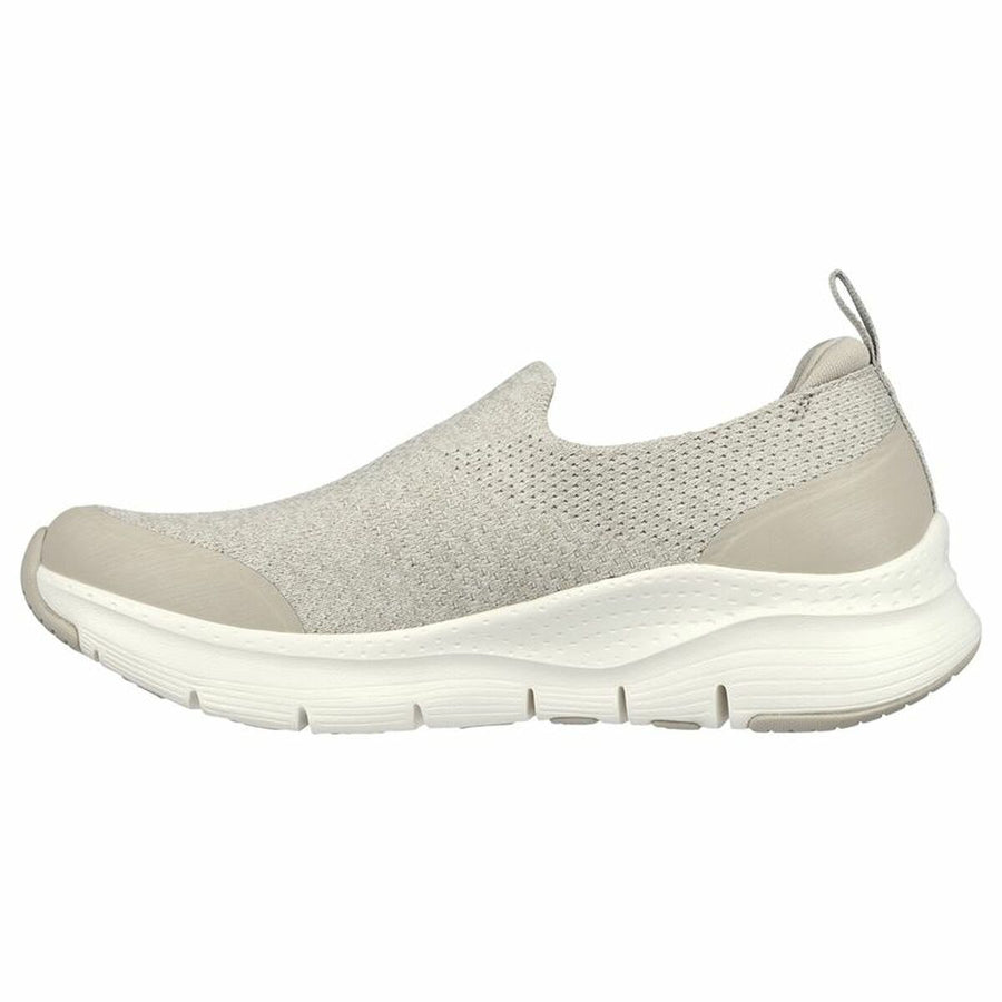 Scarpe Sportive da Donna Skechers Arch Fit - Quick Stride Beige