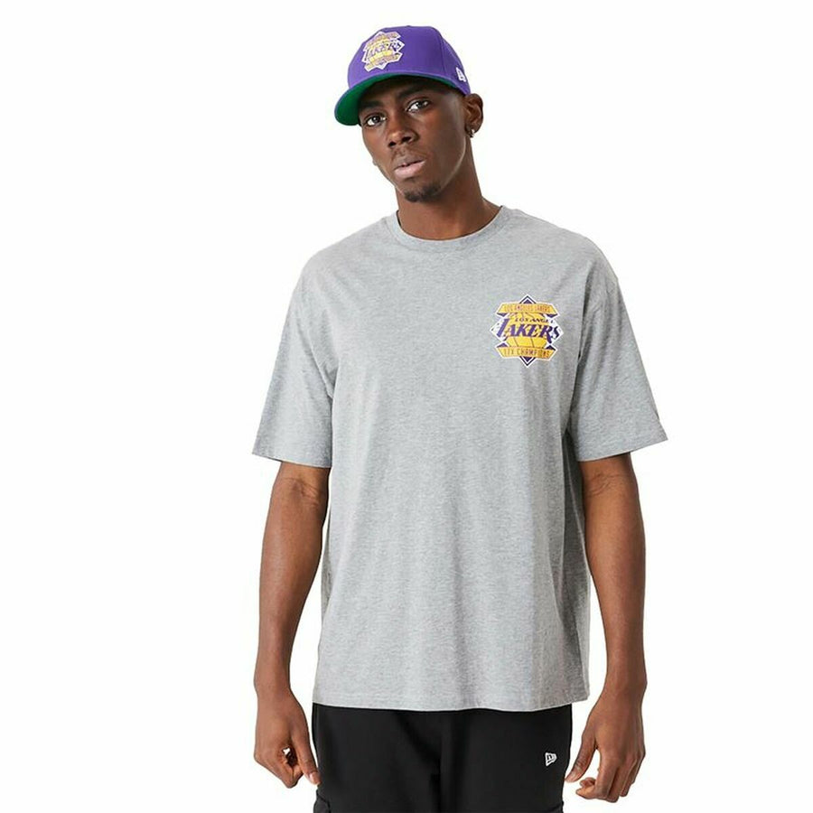 Maglia a Maniche Corte Uomo New Era Championship LA Lakers