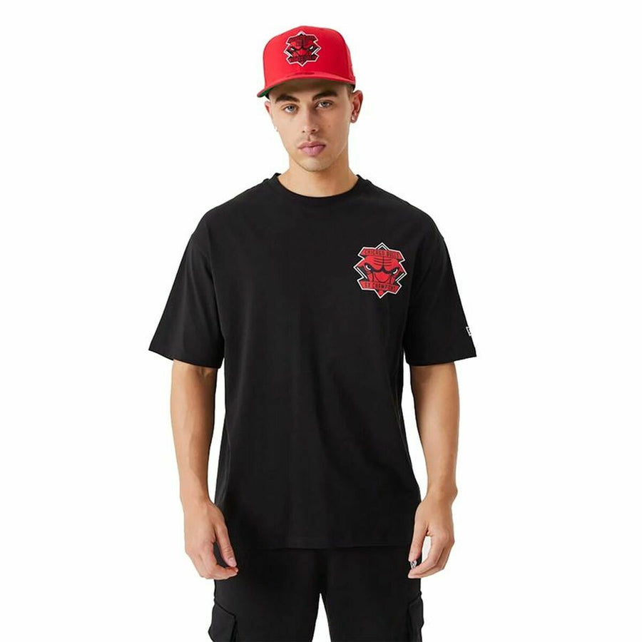 Maglia a Maniche Corte Uomo New Era  Championship Chicago Bulls