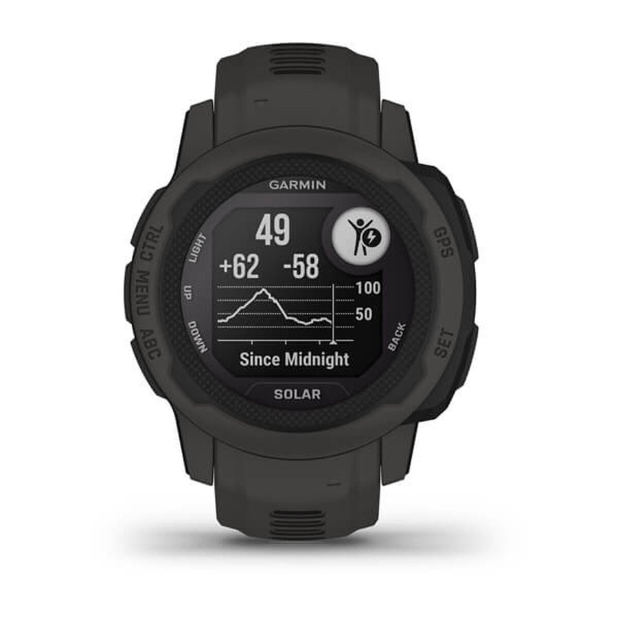 Smartwatch GARMIN Instinct 2 Solar Grigio scuro 0,79