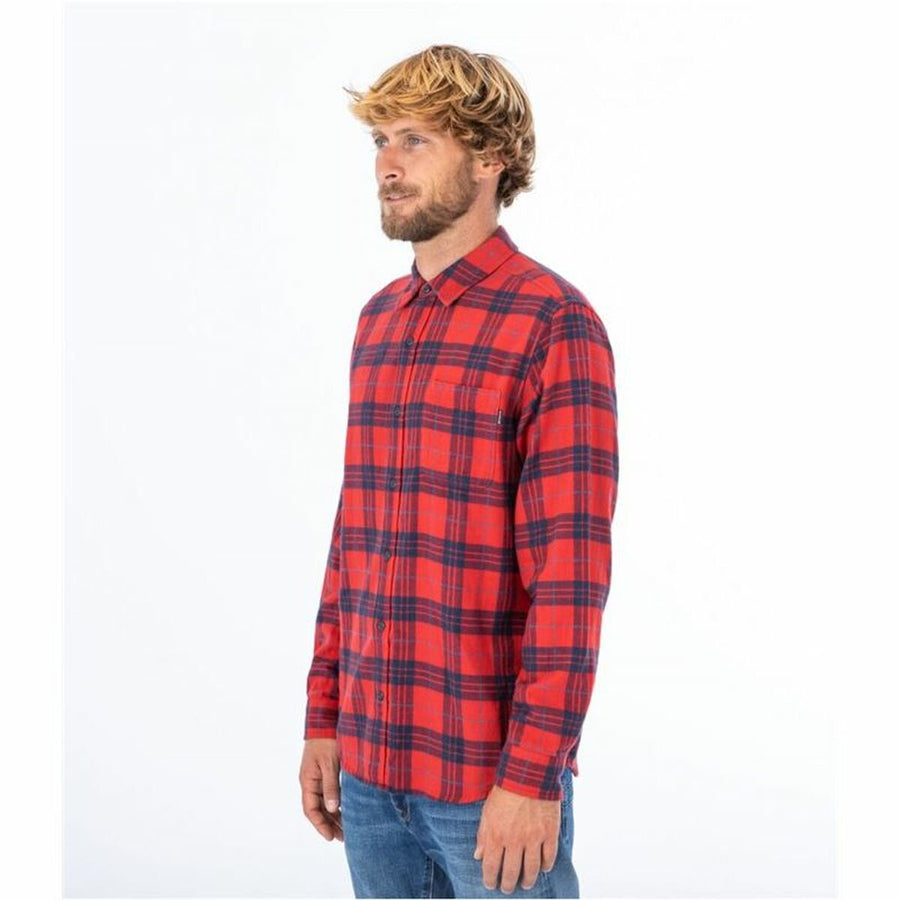 Camicia Hurley Portland Organic Rosso Cremisi