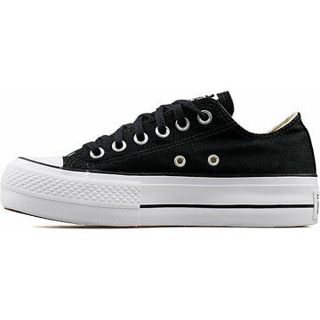 Scarpe da Tennis Casual Donna Converse ALL STAR LIFT Nero 37