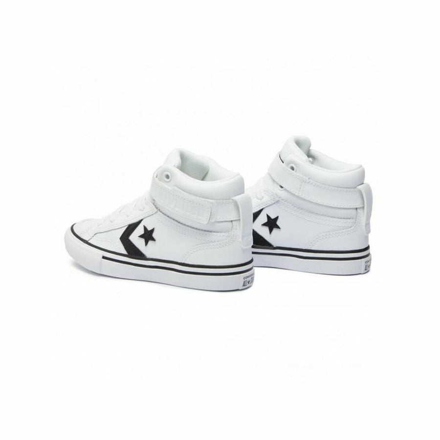 Scarpe da Tennis Casual Bambino Converse Pro Blaze Strap Bianco