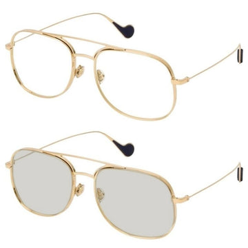 Occhiali da sole Unisex Moncler PHOTOCHROMIC SHINY PALE GOLD