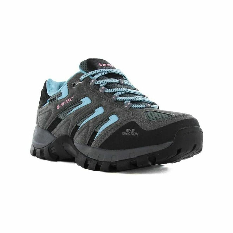 Scarpe da Uomo per Camminare Hi-Tec Torca Low WP Wo´s W Grigio scuro