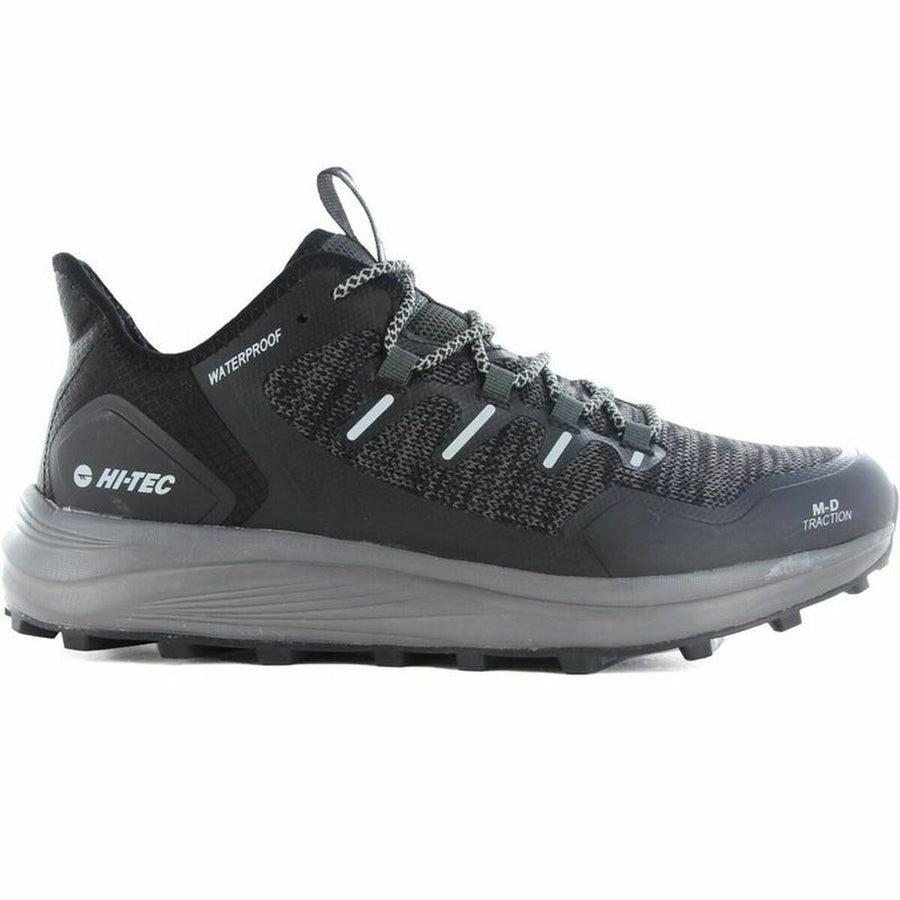 Scarpe da Uomo per Camminare Hi-Tec Trek WP Nero