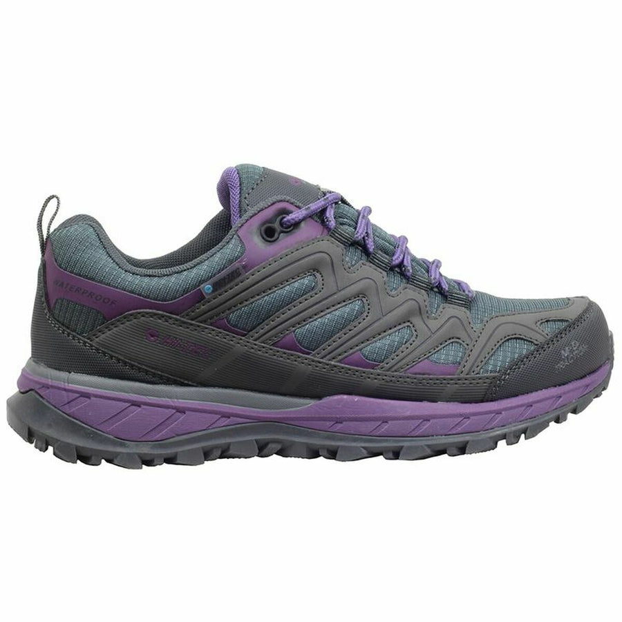 Scarpe Sportive da Donna Hi-Tec Lander Low Viola Grigio scuro