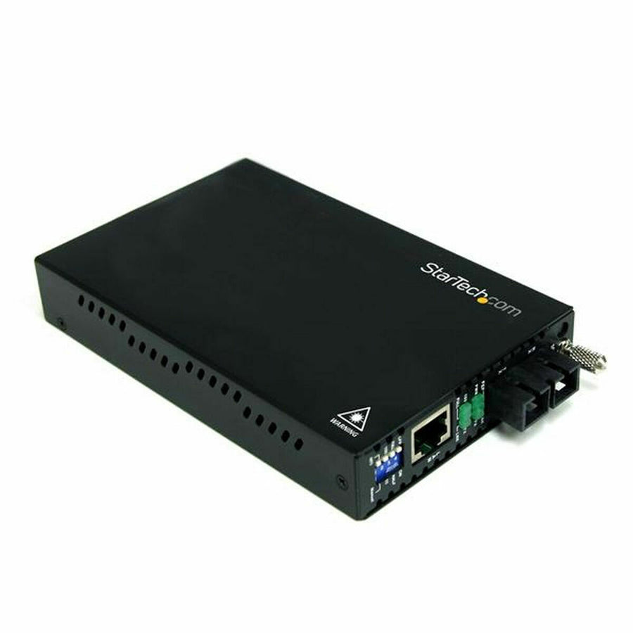 Media Converter Multimodale Startech ET90110SC2 Nero