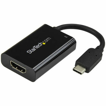 Adattatore USB C con HDMI Startech CDP2HDUCP            Nero 4K Ultra HD