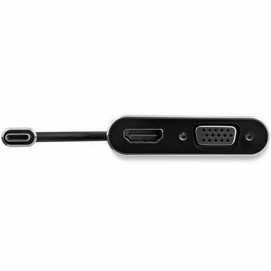Adattatore USB C con VGA/HDMI Startech CDP2HDVGA            Nero