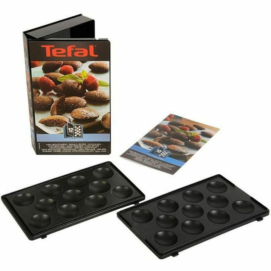 Stampo sagomato Tefal Mini Bites Snack Collection Piastra Grill Elettrica Nero