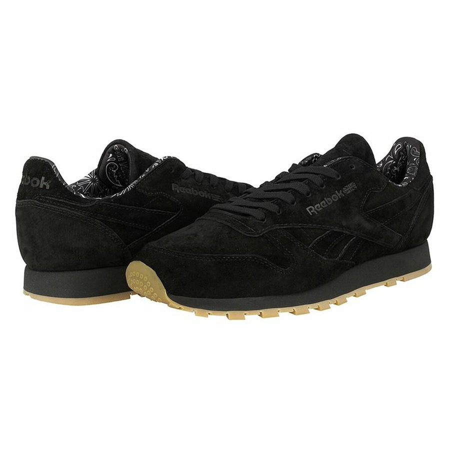 Scarpe Sportive Uomo Reebok Classic Leather  Nero