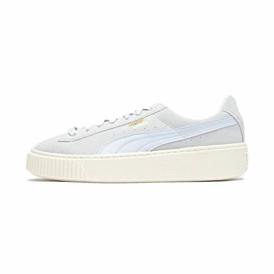 Scarpe Sportive da Donna Puma Suede Platform Grigio chiaro