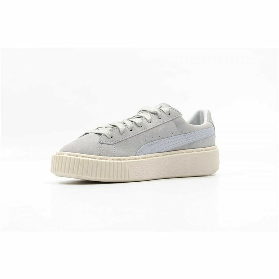 Scarpe Sportive da Donna Puma Suede Platform Grigio chiaro