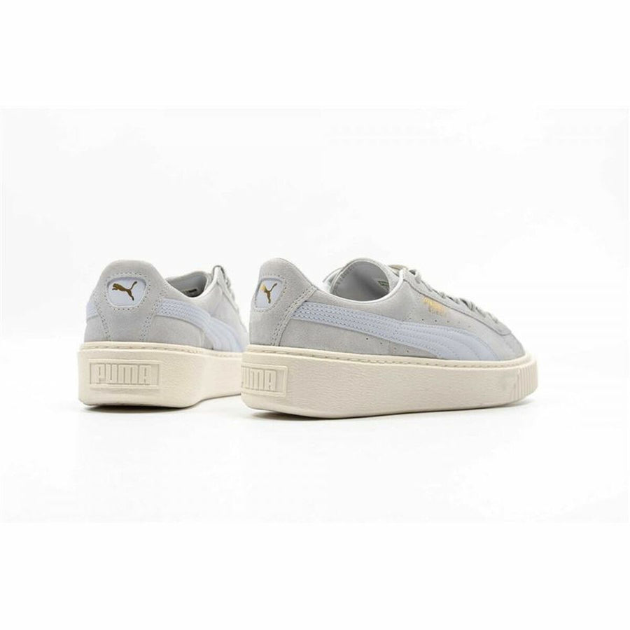 Scarpe Sportive da Donna Puma Suede Platform Grigio chiaro