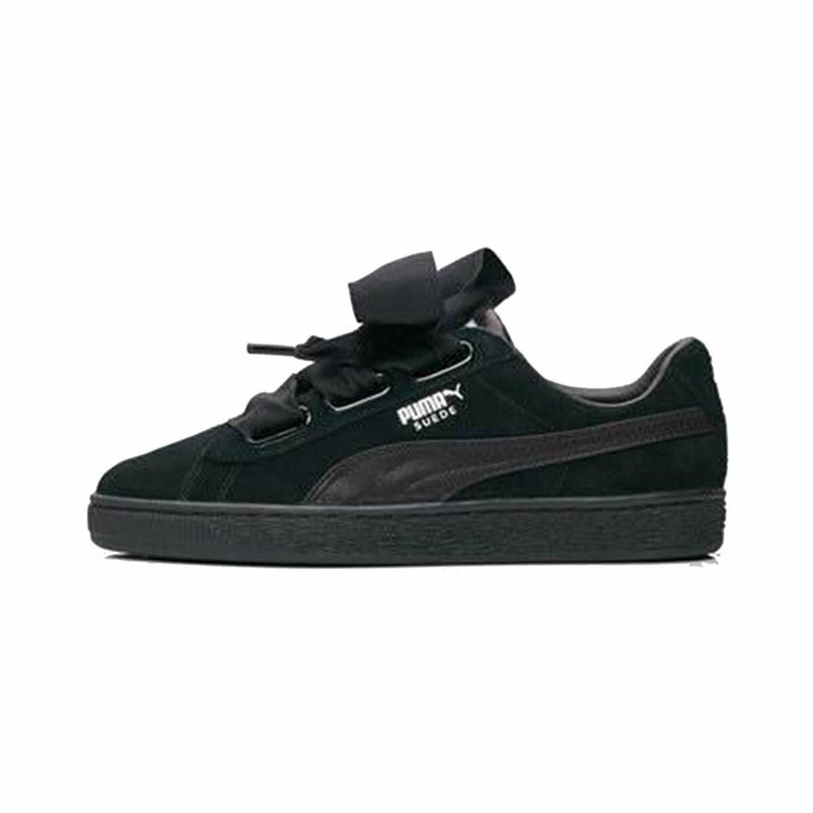 Scarpe Casual da Donna Puma Suede Heart Ep Nero