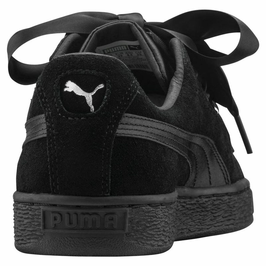 Scarpe Casual da Donna Puma Suede Heart Ep Nero