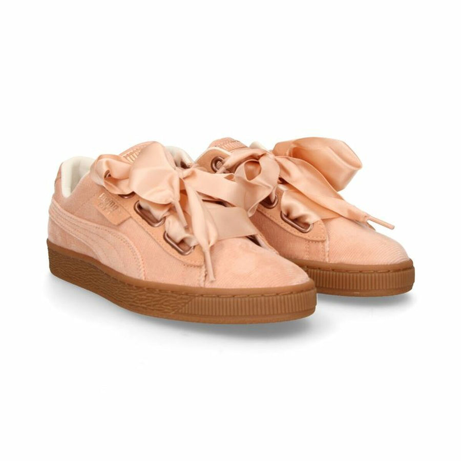 Scarpe Sportive da Donna Puma Basket Heart Donna Salmone