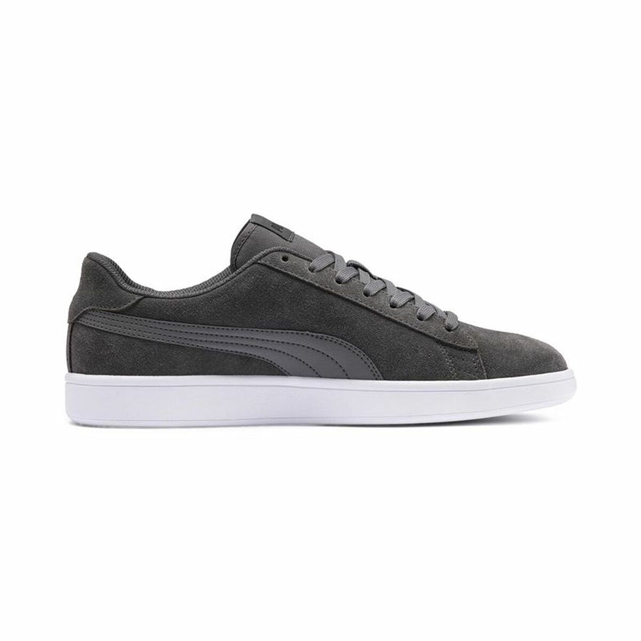 Scarpe da Tennis Casual Uomo Puma Smash V2  Grigio