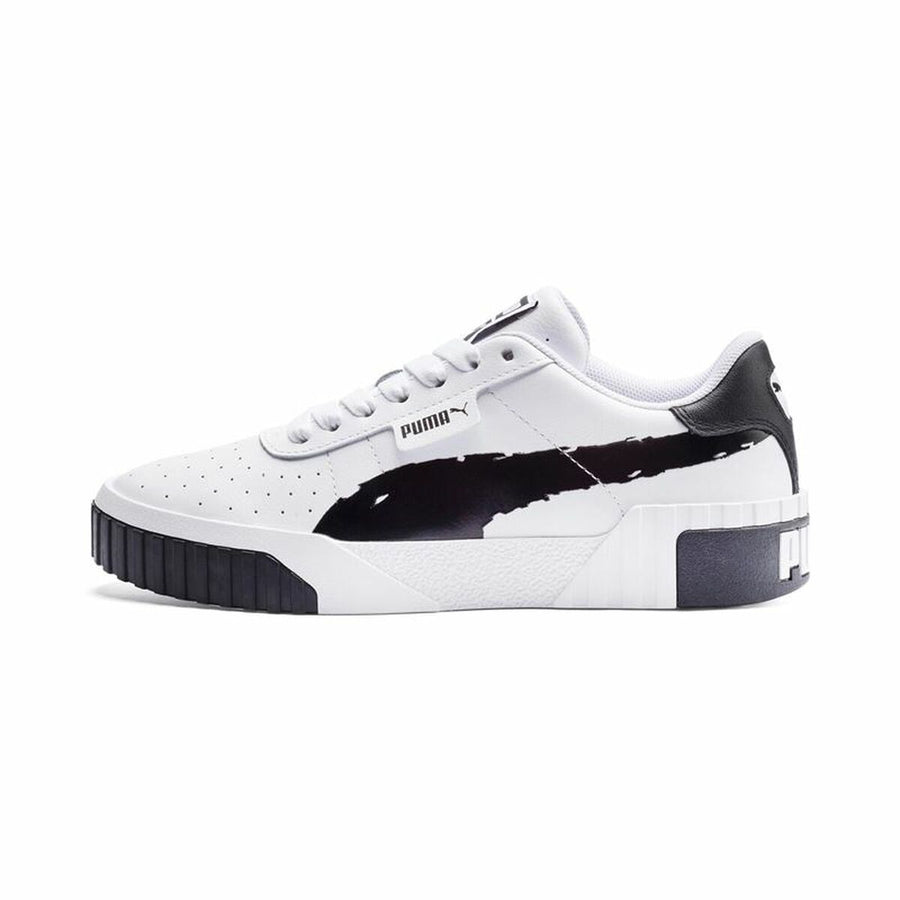 Scarpe Sportive da Donna Puma Cali Brushed Wn's Bianco