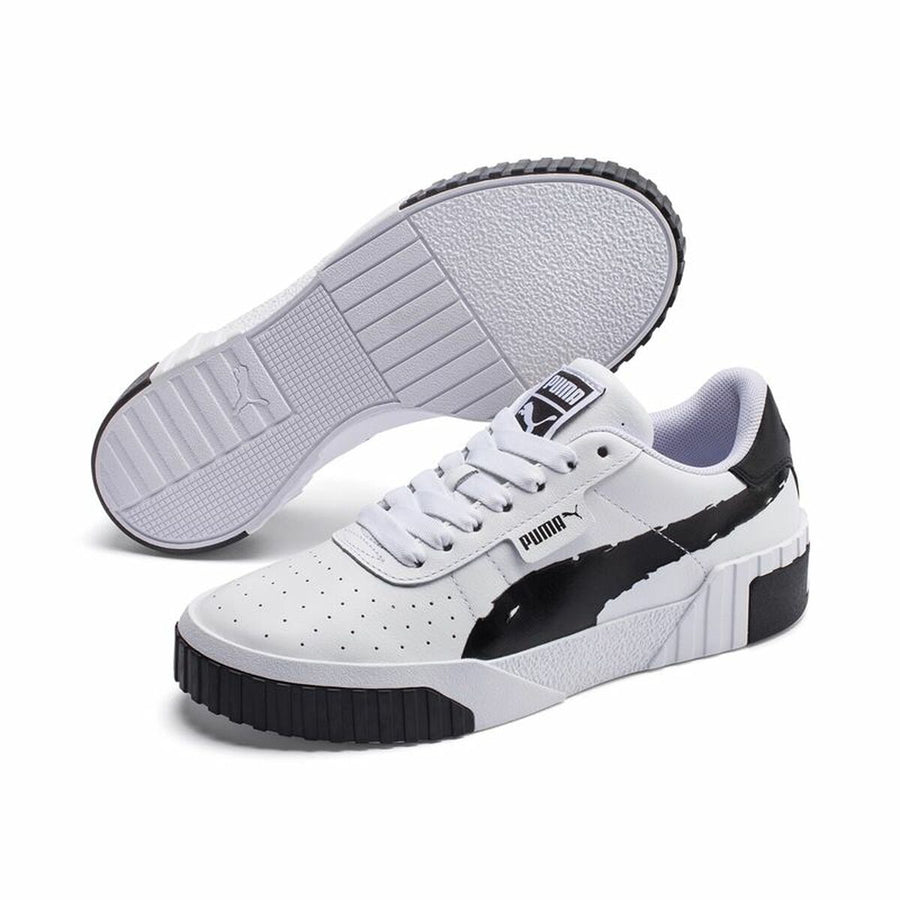 Scarpe Sportive da Donna Puma Cali Brushed Wn's Bianco